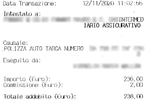 Costo vecchia assicurazione